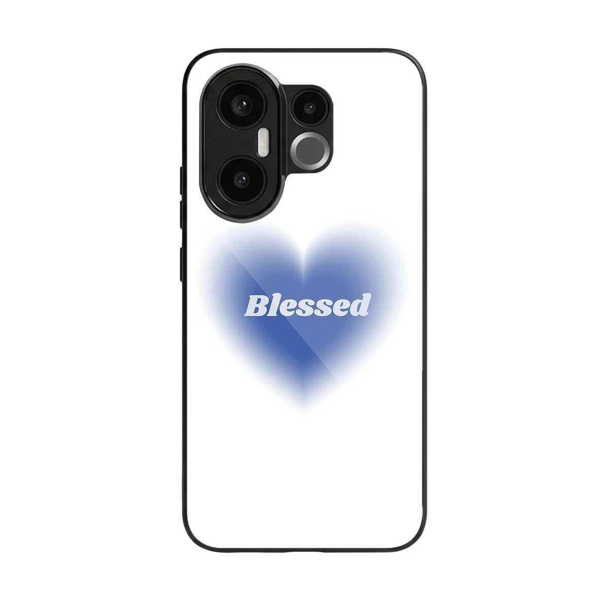 Blessed back phone cover | glass case for vivo x200 fe