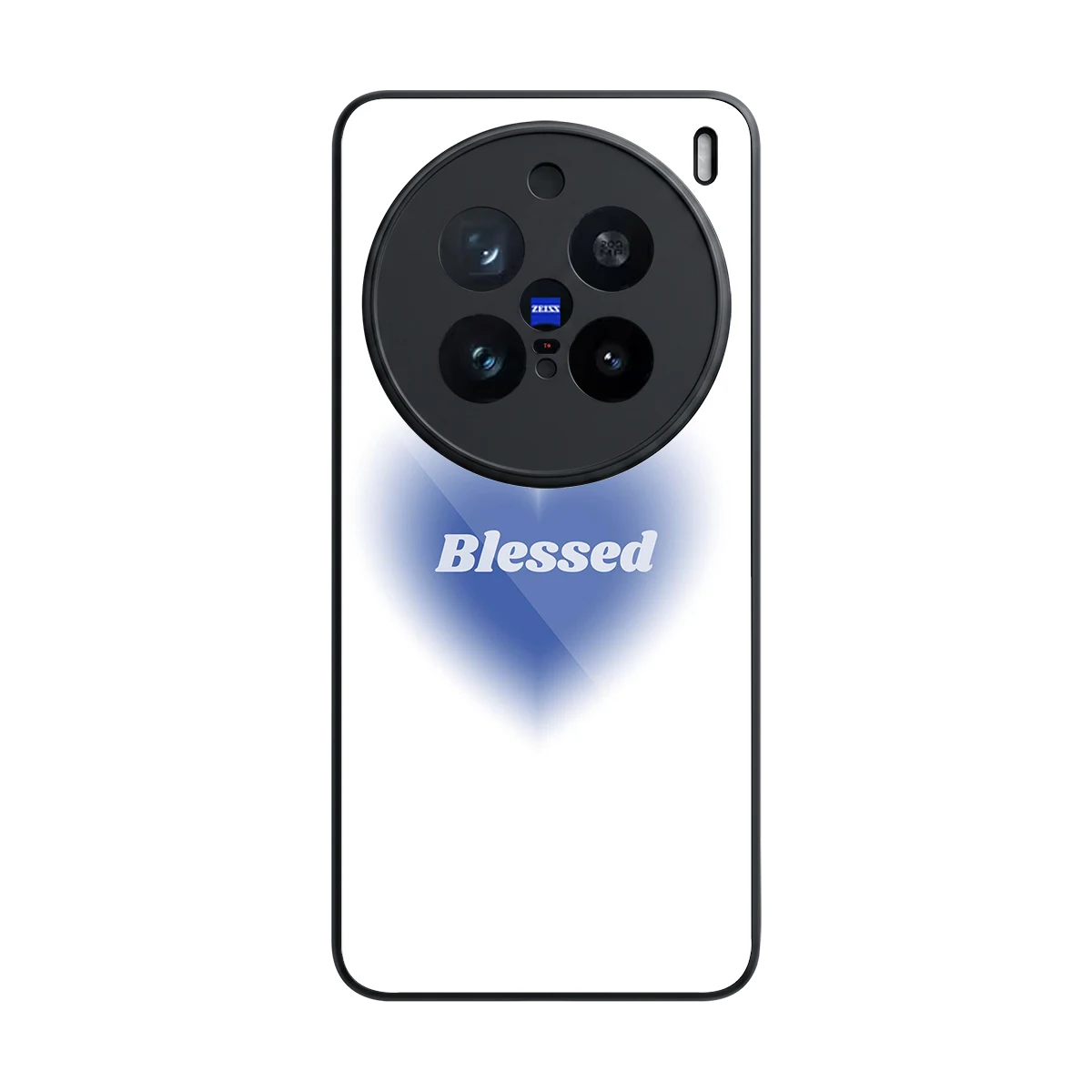Blessed back phone cover | glass case for vivo x200 pro