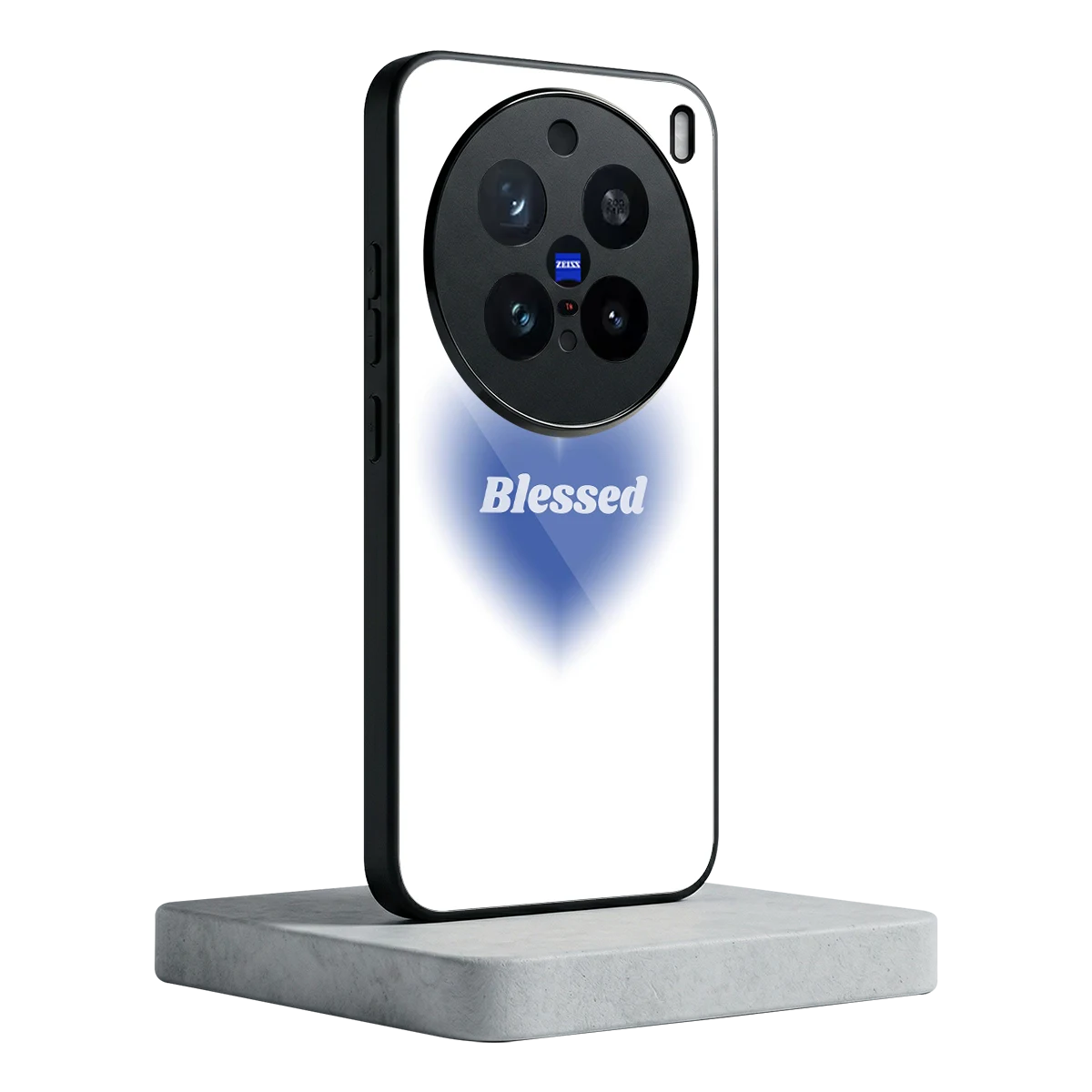 Blessed vivo x200 pro mobile cover | shockproof glass phone case