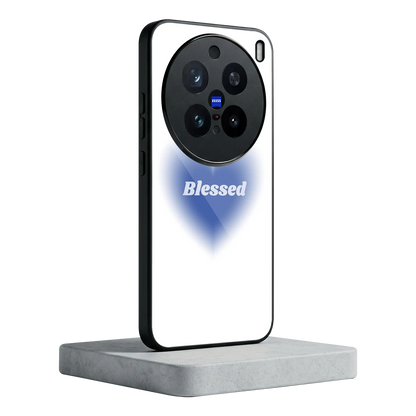 Blessed vivo x200 pro mobile cover | shockproof glass phone case