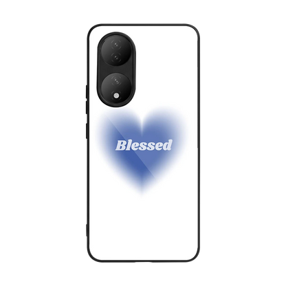 Blessed back phone cover | glass case for Vivo-y100