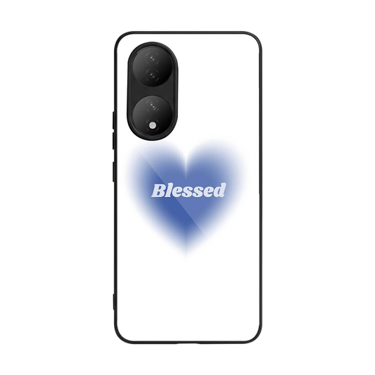 Blessed back phone cover | glass case for Vivo-y100