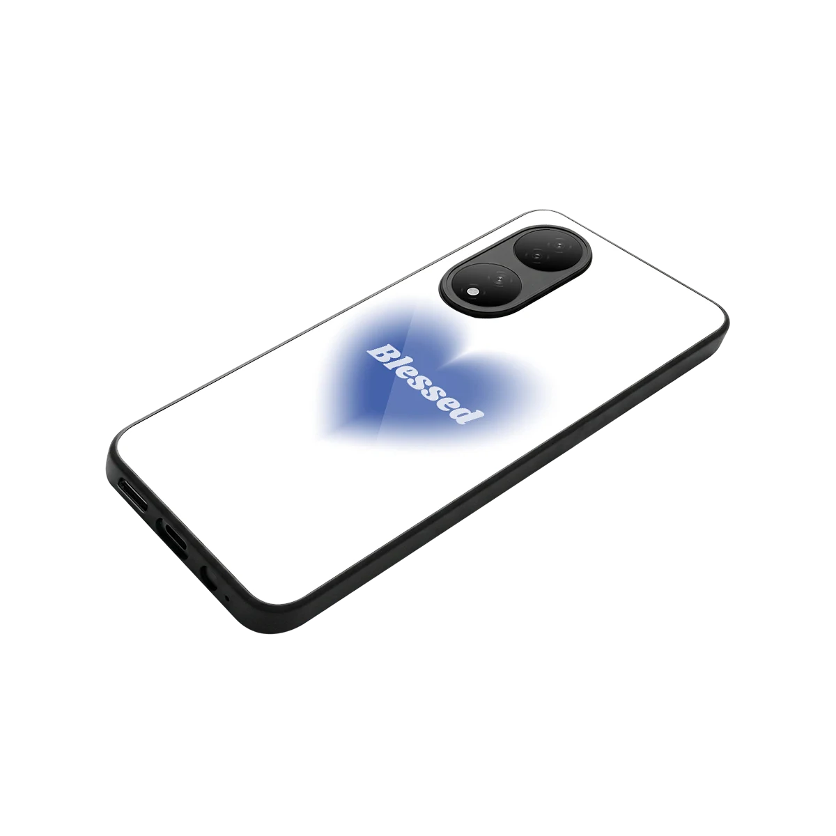 Blessed stylish phone case for Vivo-y100 | glossy glass and slim fit