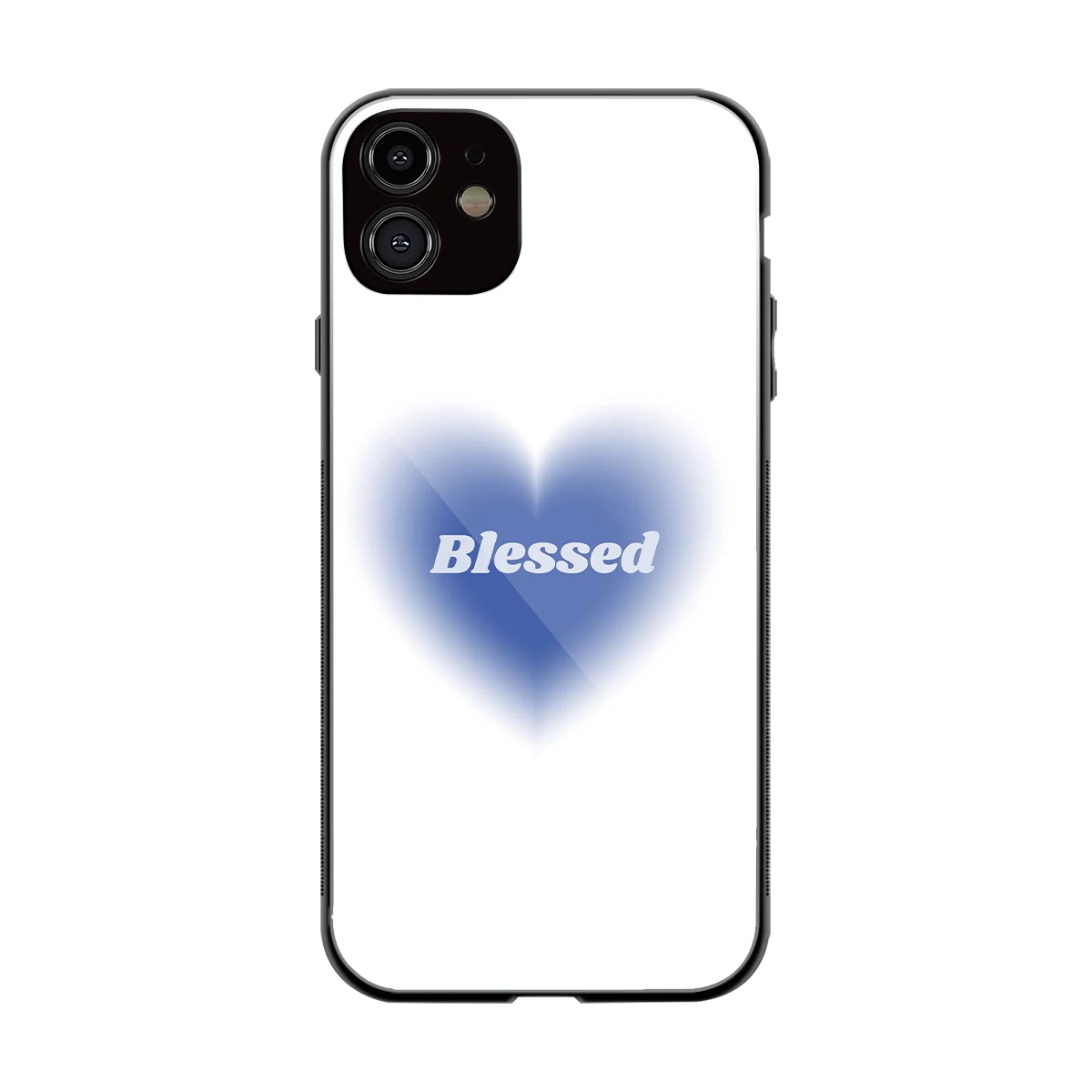 Blessed back phone cover | glass case for iphone 12