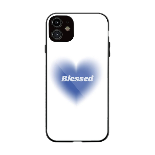 Blessed back phone cover | glass case for iphone 12