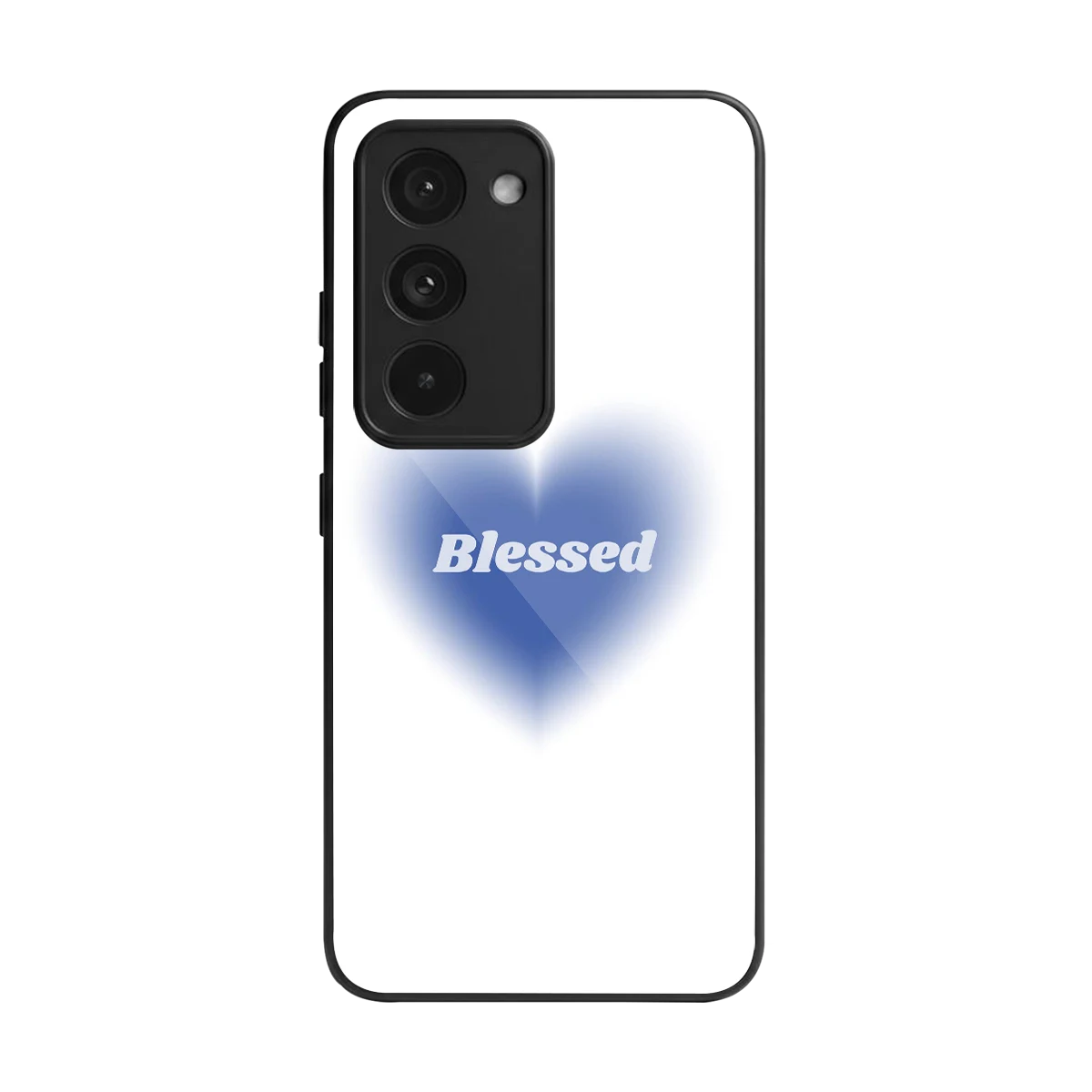 Blessed back phone cover | glass case for redmi 15 5g