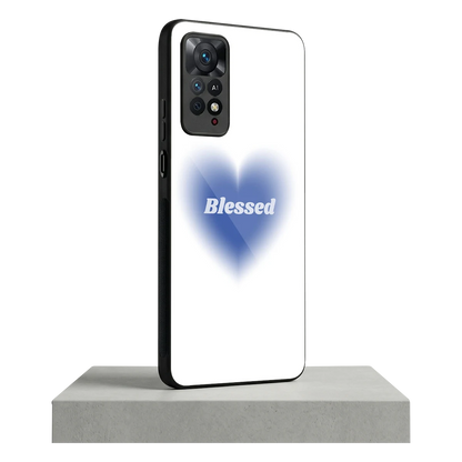 Blessed redmi note 11 pro mobile cover | shockproof glass phone case