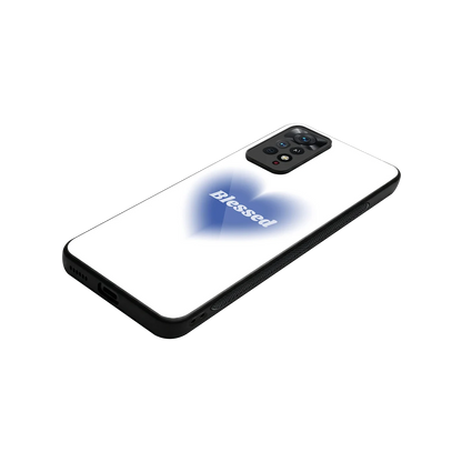 Blessed stylish phone case for redmi note 11 pro | glossy glass and slim fit