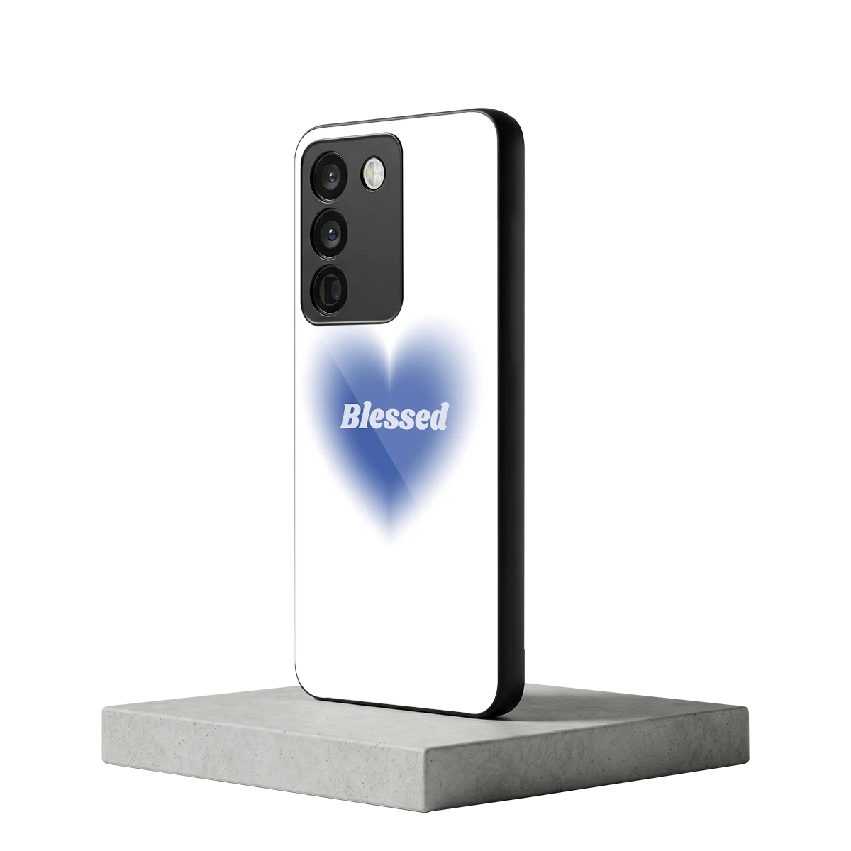 Blessed vivo y200 5g mobile cover | shockproof glass phone case