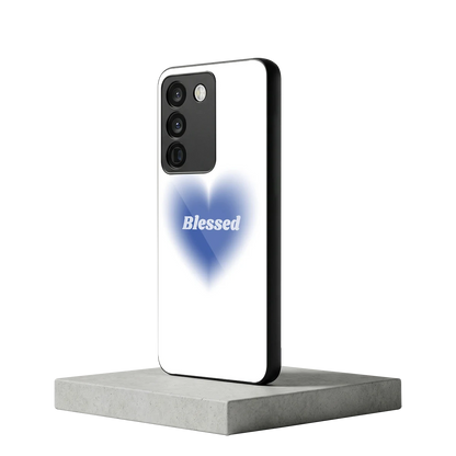 Blessed vivo y200 5g mobile cover | shockproof glass phone case