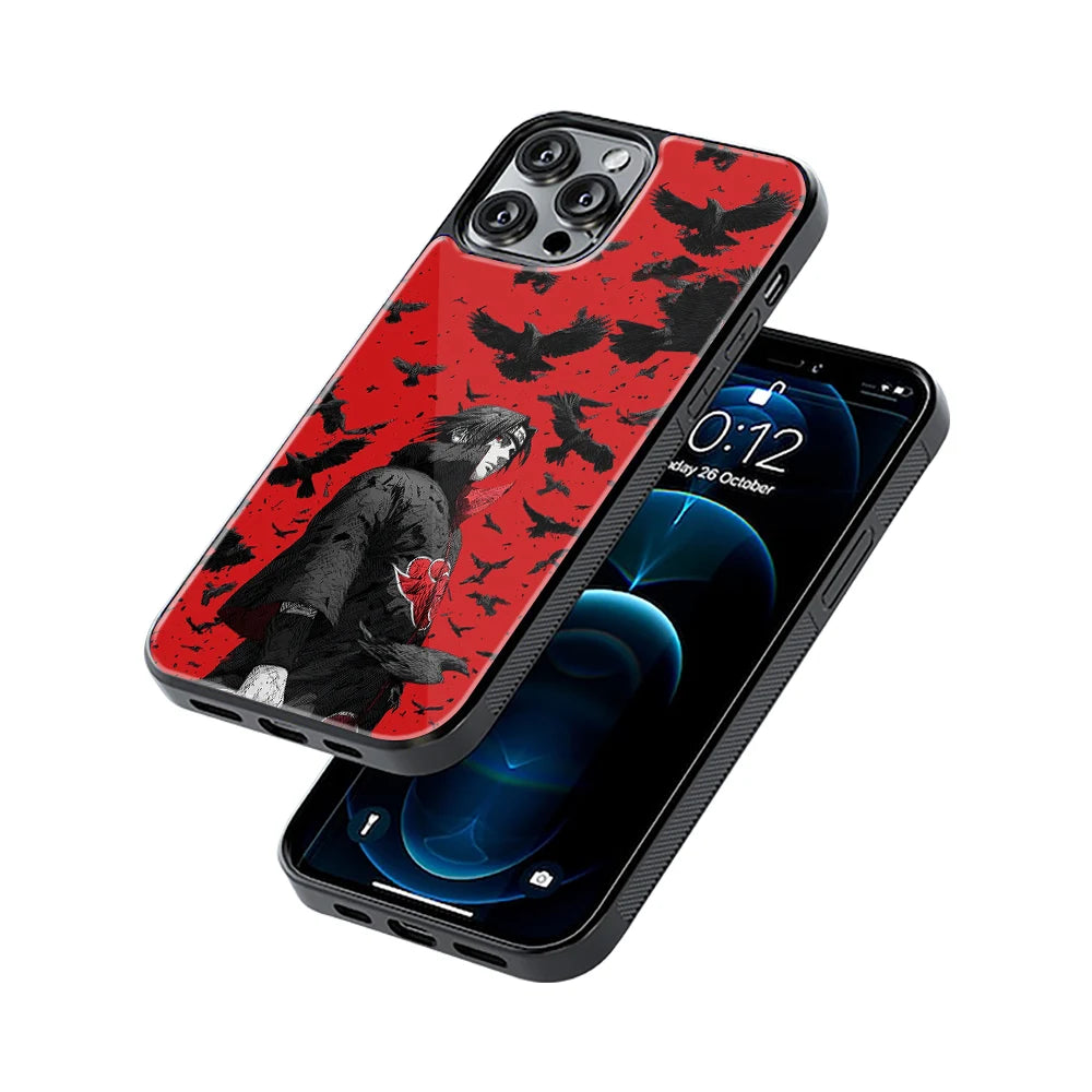 Protective Glass Back Phone Case Compatible with iPhone, Samsung, OnePlus, Pixel & More