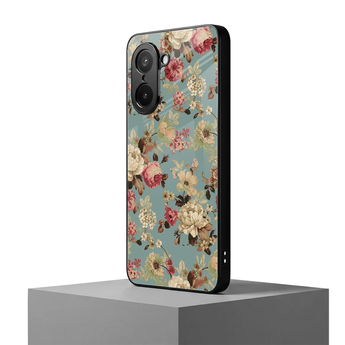 Bloom Bliss oneplus nord ce5 5g mobile cover | shockproof glass phone case
