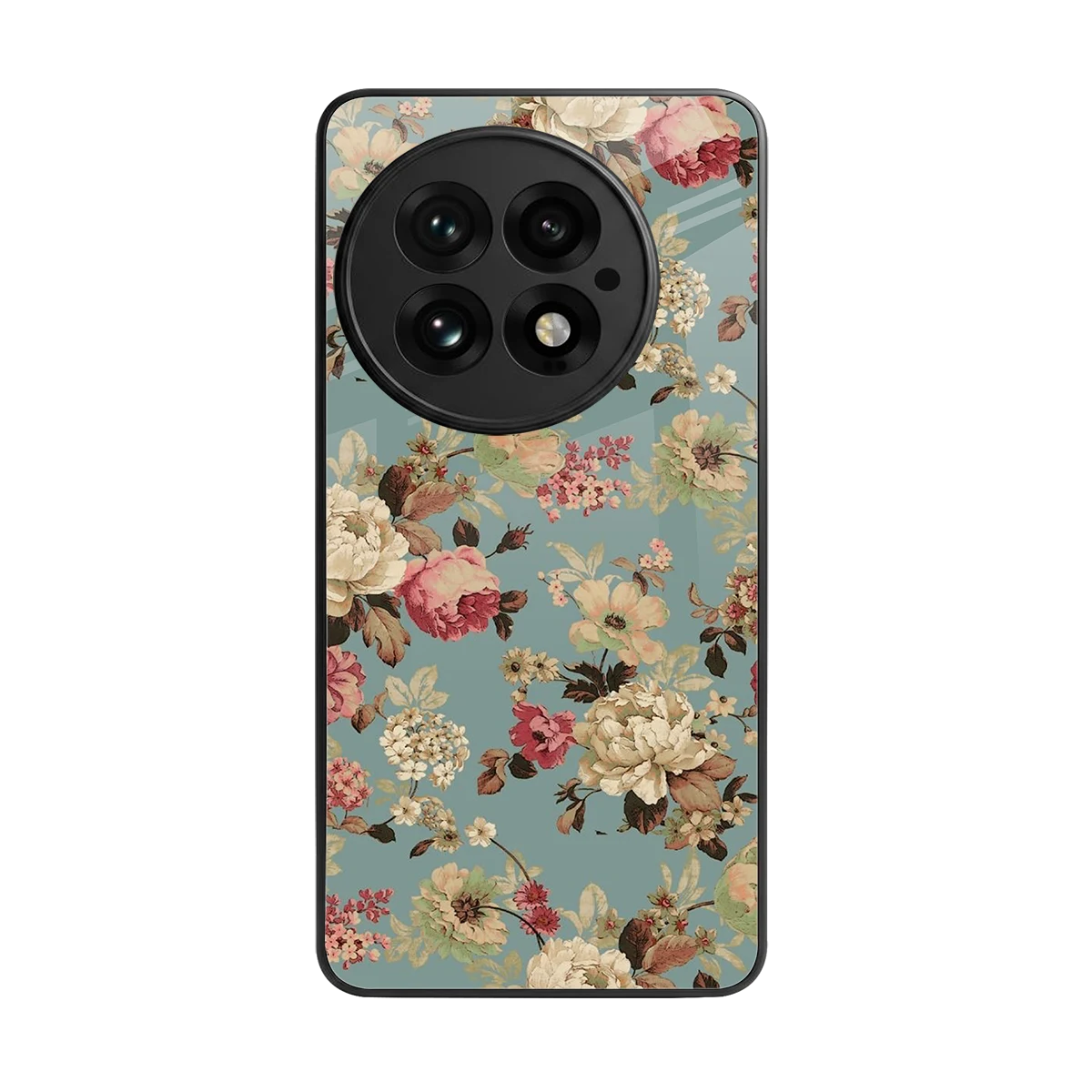Bloom Bliss back phone cover | glass case for oneplus 13