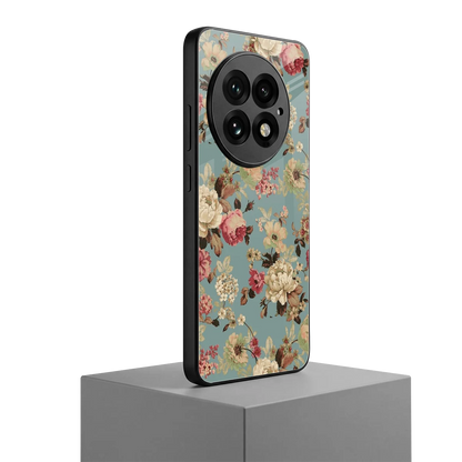 Bloom Bliss oneplus 13 mobile cover | shockproof glass phone case