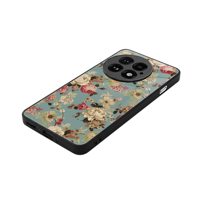 Bloom Bliss stylish phone case for oneplus 13 | glossy glass and slim fit
