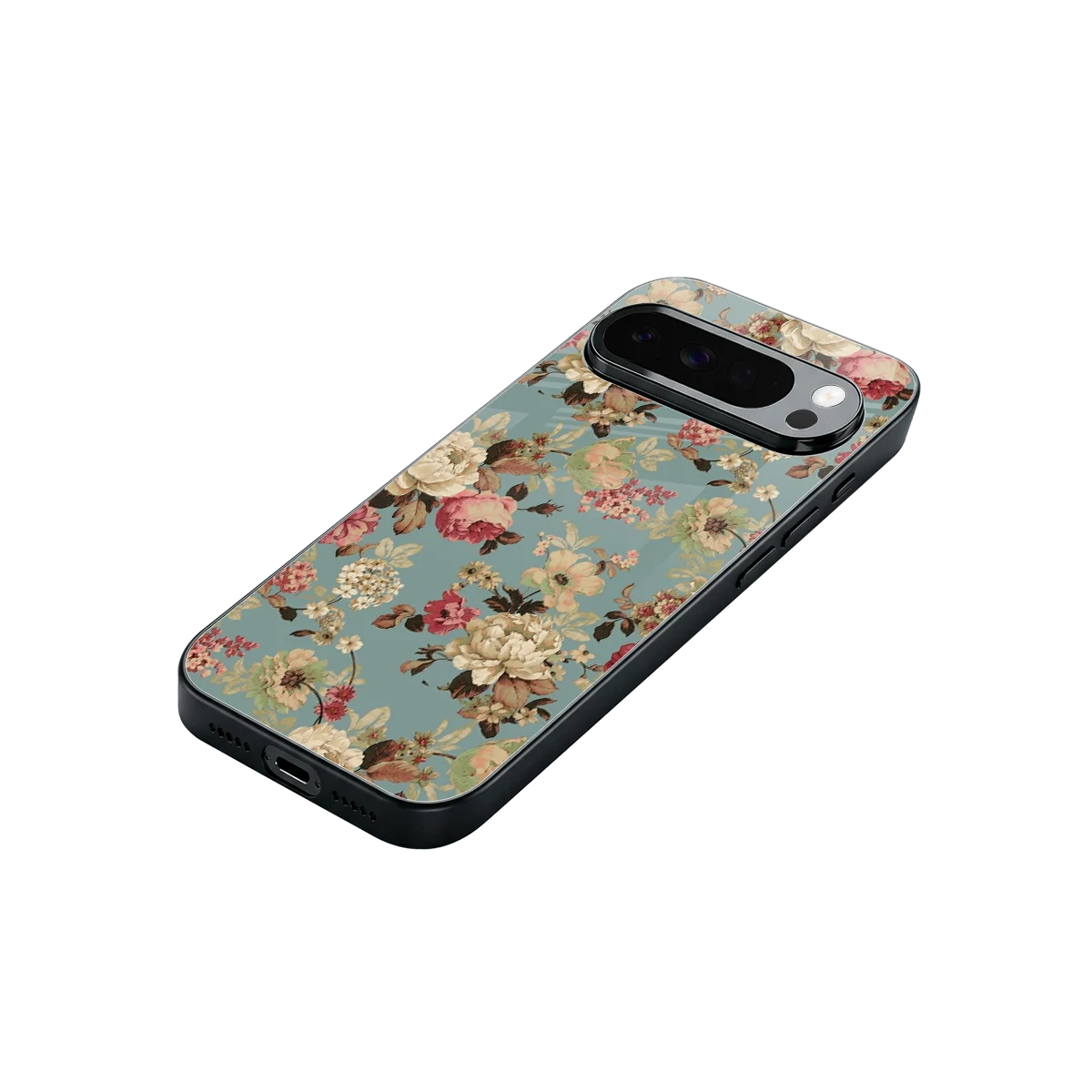 Bloom Bliss stylish phone case for google pixel 10 pro xl | glossy glass and slim fit