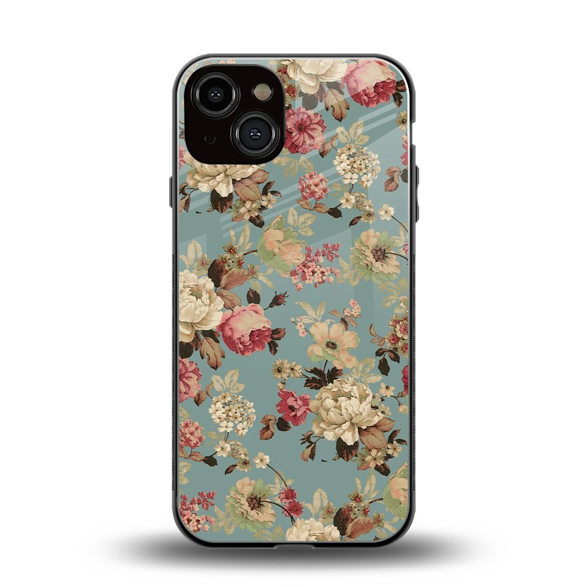 Bloom Bliss back phone cover | glass case for iphone 13