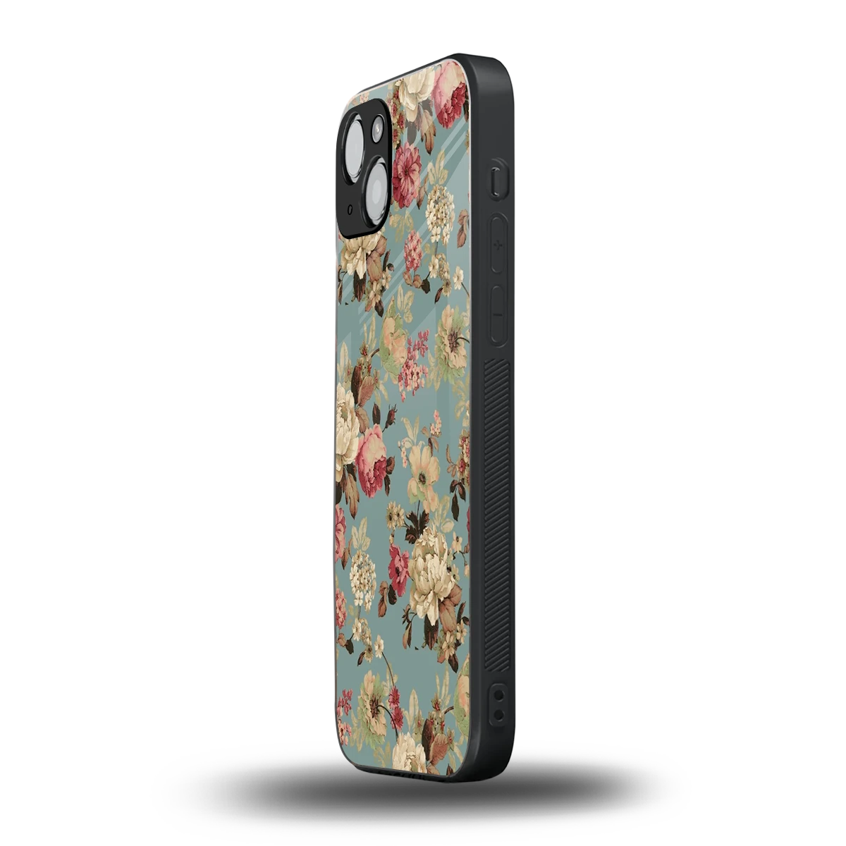 Bloom Bliss iphone 13 mobile cover | shockproof glass phone case