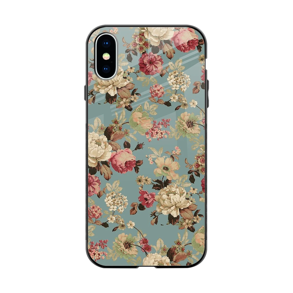 Bloom Bliss back phone cover | glass case for iphone x