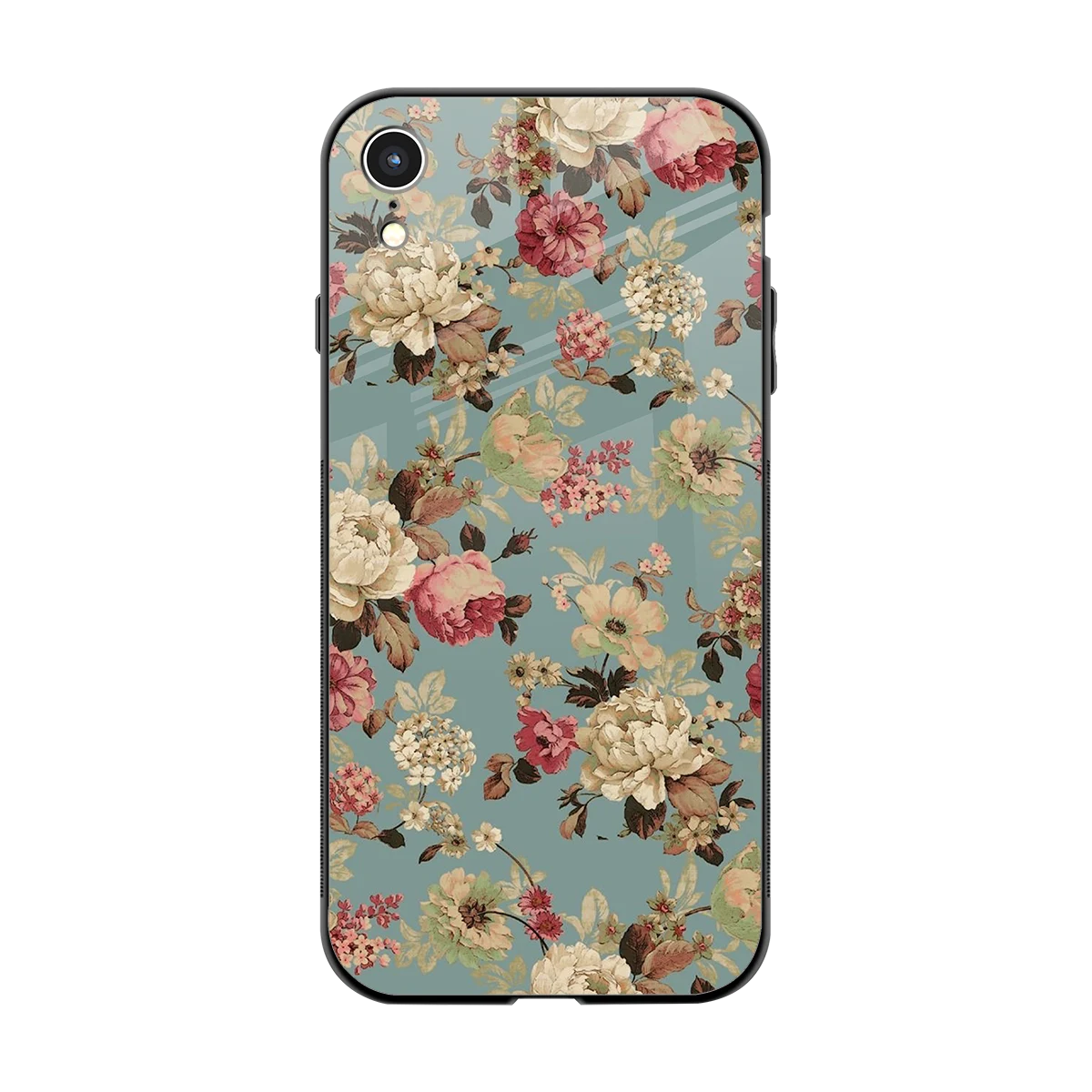 Bloom Bliss back phone cover | glass case for iphone xr