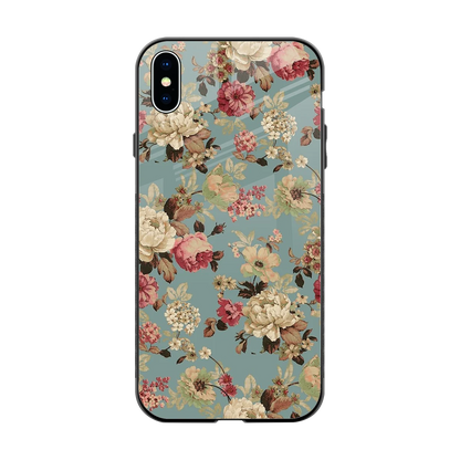 Bloom Bliss back phone cover | glass case for iphone xs max
