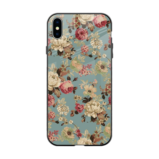 Bloom Bliss back phone cover | glass case for iphone xs max