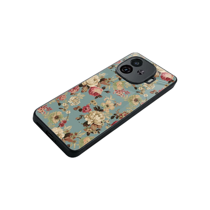 Bloom Bliss stylish phone case for iqoo neo 10r 5g | glossy glass and slim fit