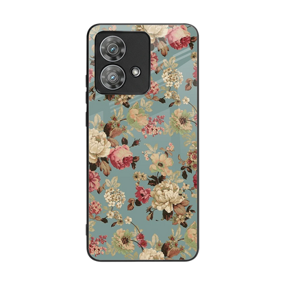 Bloom Bliss back phone cover | glass case for motorola edge 40 neo 5g