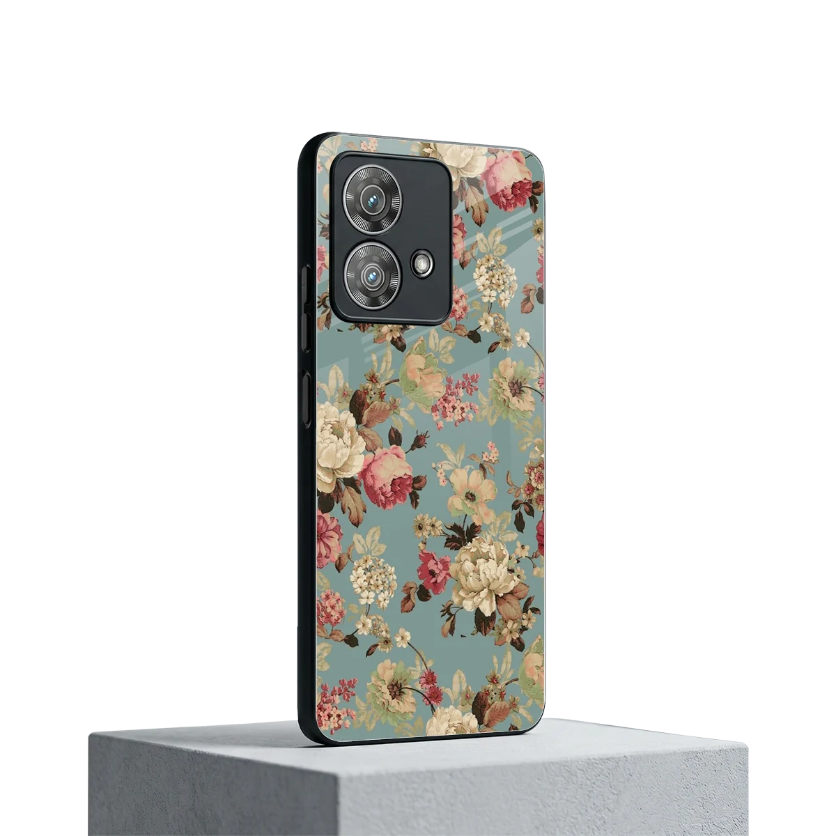 Bloom Bliss motorola edge 40 neo 5g mobile cover | shockproof glass phone case