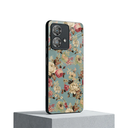 Bloom Bliss motorola edge 40 neo 5g mobile cover | shockproof glass phone case