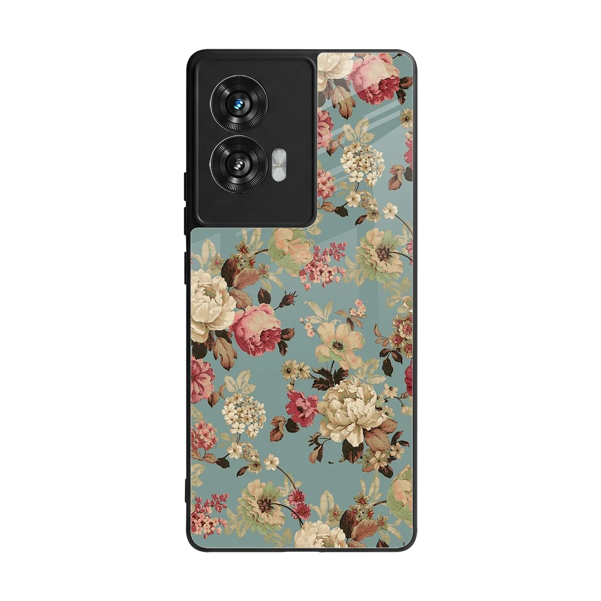 Bloom Bliss back phone cover | glass case for motorola edge 50 fusion