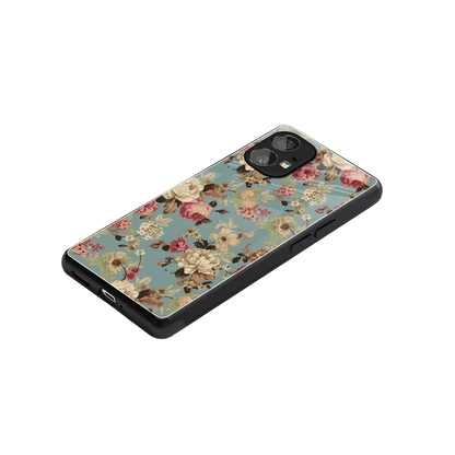 Bloom Bliss stylish phone case for nothing phone 1 | glossy glass and slim fit