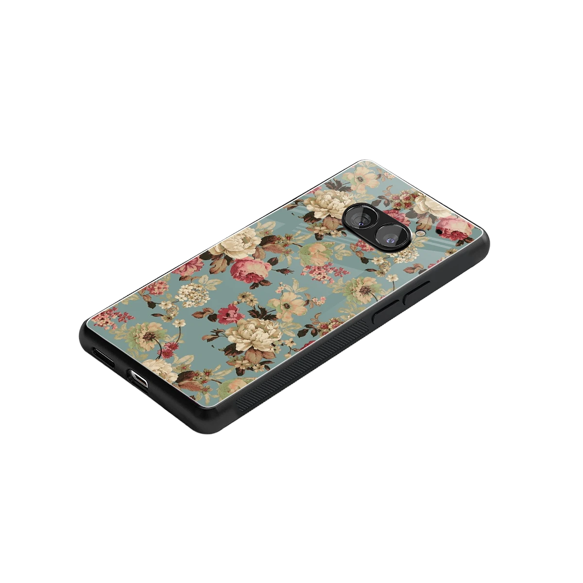 Bloom Bliss stylish phone case for nothing phone 2a | glossy glass and slim fit