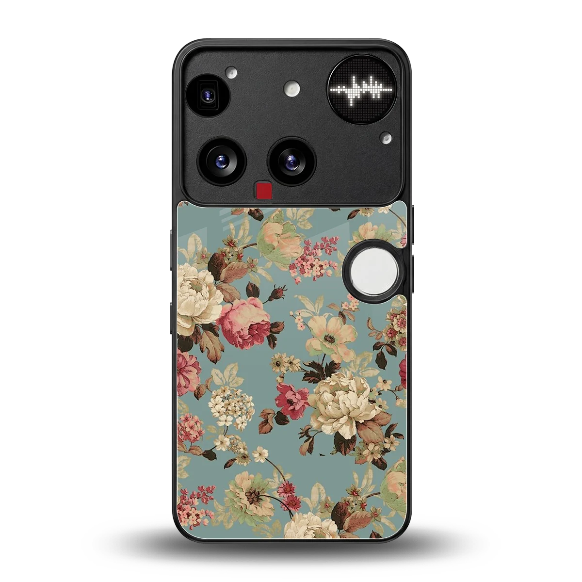 Bloom Bliss back phone cover | glass case for nothing phone 3
