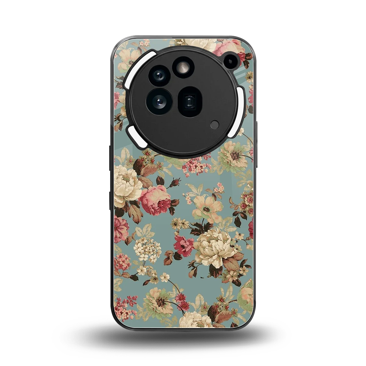 Bloom Bliss back phone cover | glass case for nothing phone 3a pro