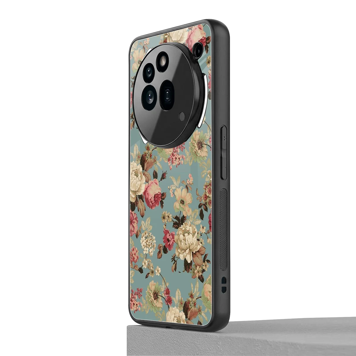 Bloom Bliss nothing phone 3a pro mobile cover | shockproof glass phone case