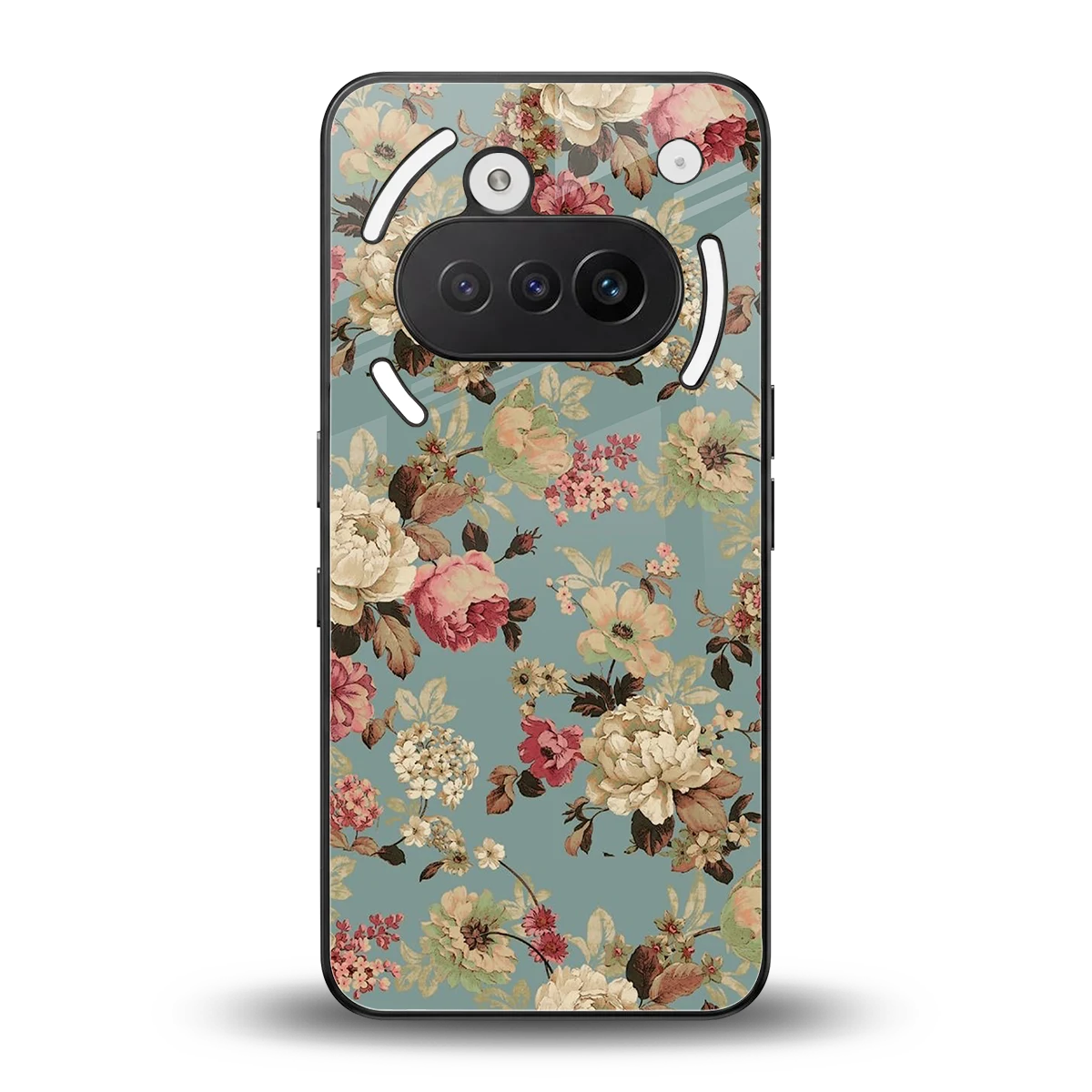 Bloom Bliss back phone cover | glass case for nothing phone 3a