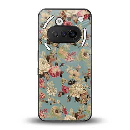 Bloom Bliss back phone cover | glass case for nothing phone 3a