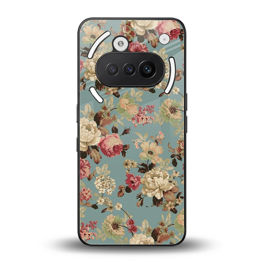 Bloom Bliss back phone cover | glass case for nothing phone 3a