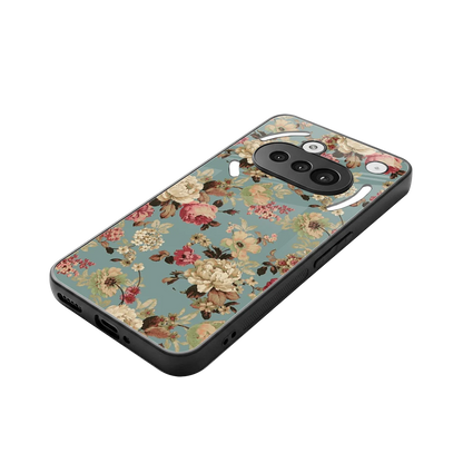 Bloom Bliss stylish phone case for nothing phone 3a | glossy glass and slim fit