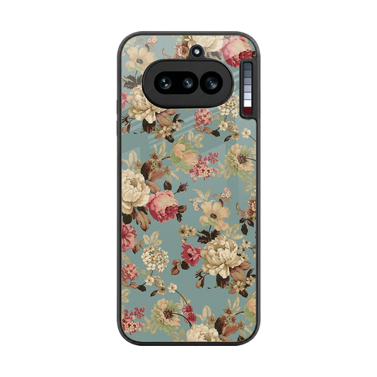 Bloom Bliss back phone cover | glass case for nothing phone 4a