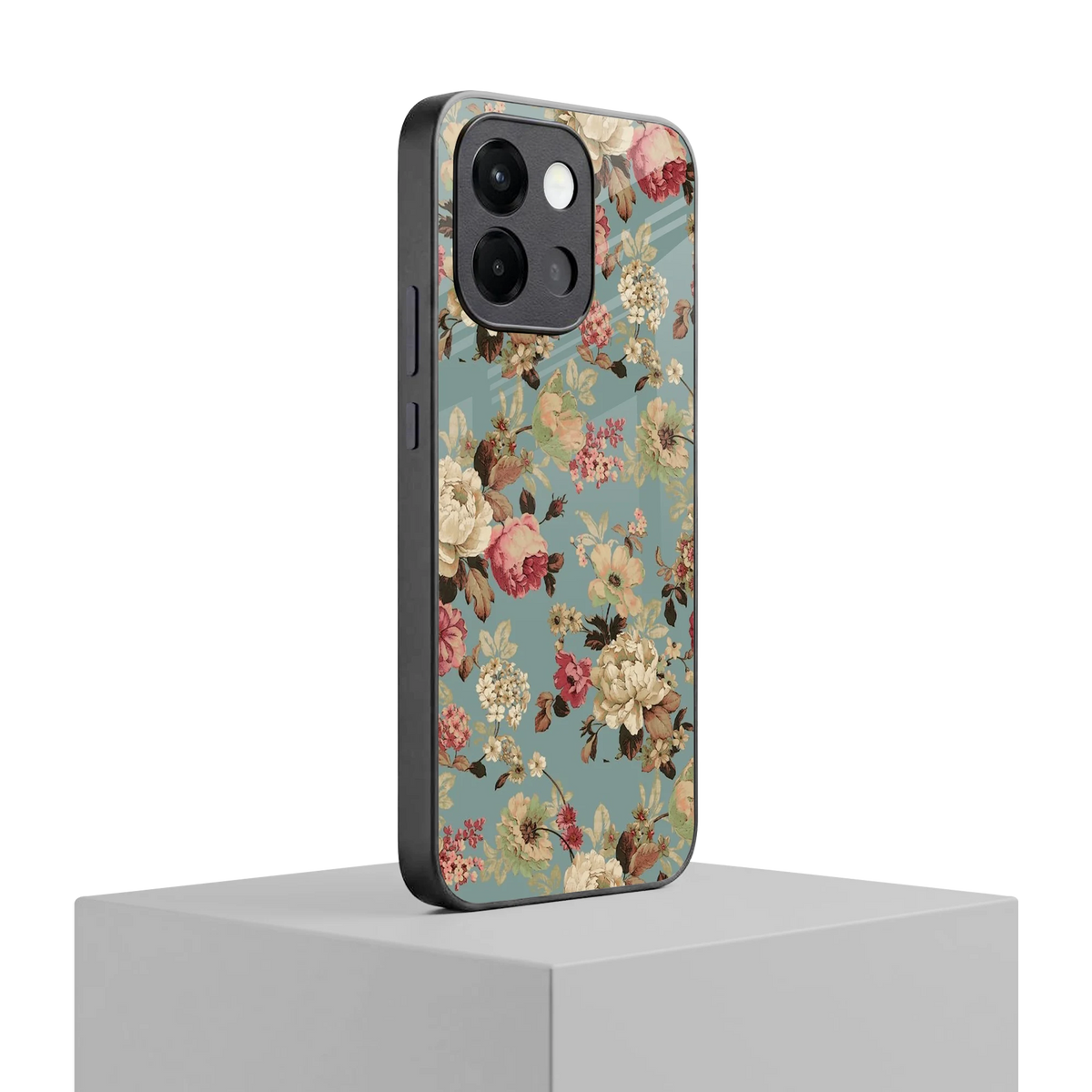 Bloom Bliss oneplus 13s mobile cover | shockproof glass phone case