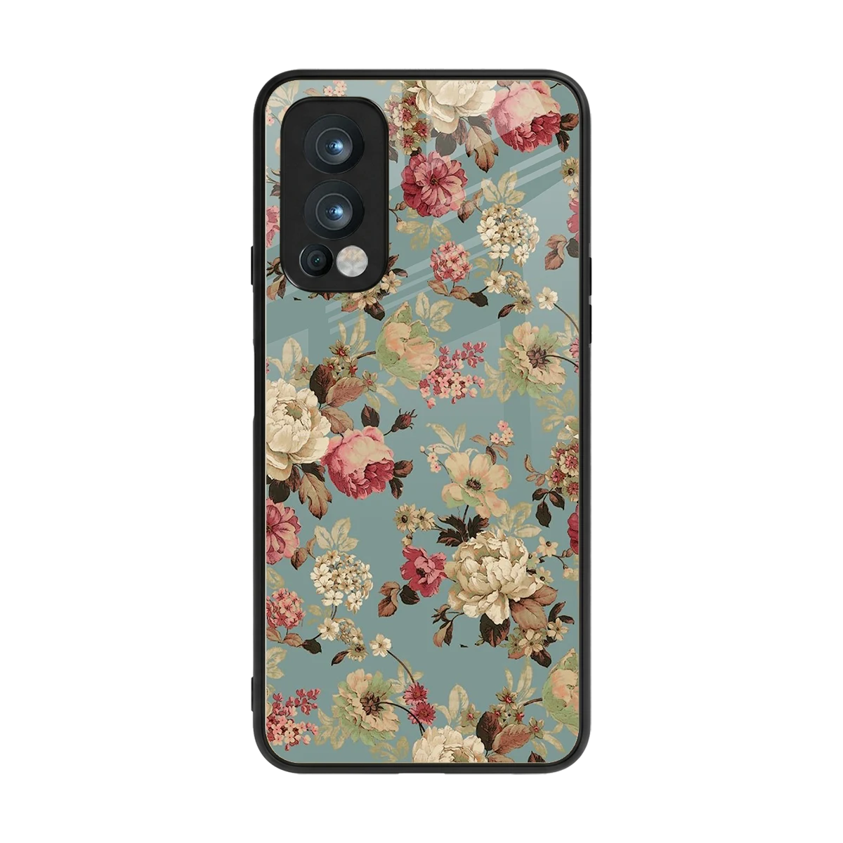 Bloom Bliss back phone cover | glass case for oneplus nord 2
