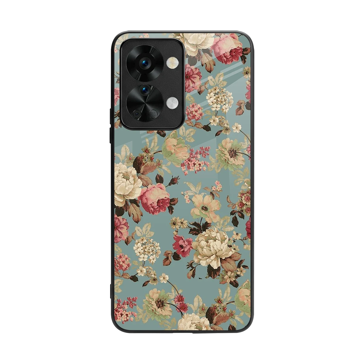 Bloom Bliss back phone cover | glass case for oneplus nord 2t