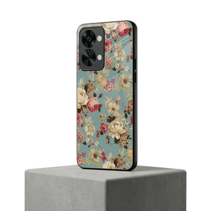 Bloom Bliss oneplus nord 2t mobile cover | shockproof glass phone case