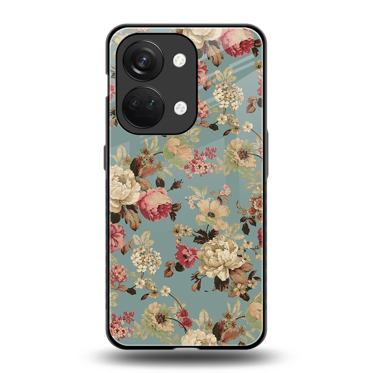 Bloom Bliss back phone cover | glass case for oneplus nord 3