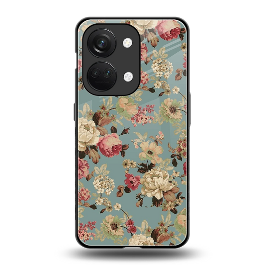 Bloom Bliss back phone cover | glass case for oneplus nord 3