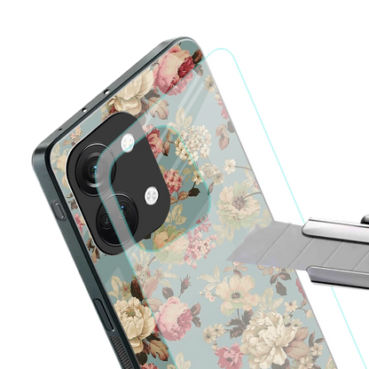 Bloom Bliss stylish phone case for oneplus nord 3 | glossy glass and slim fit