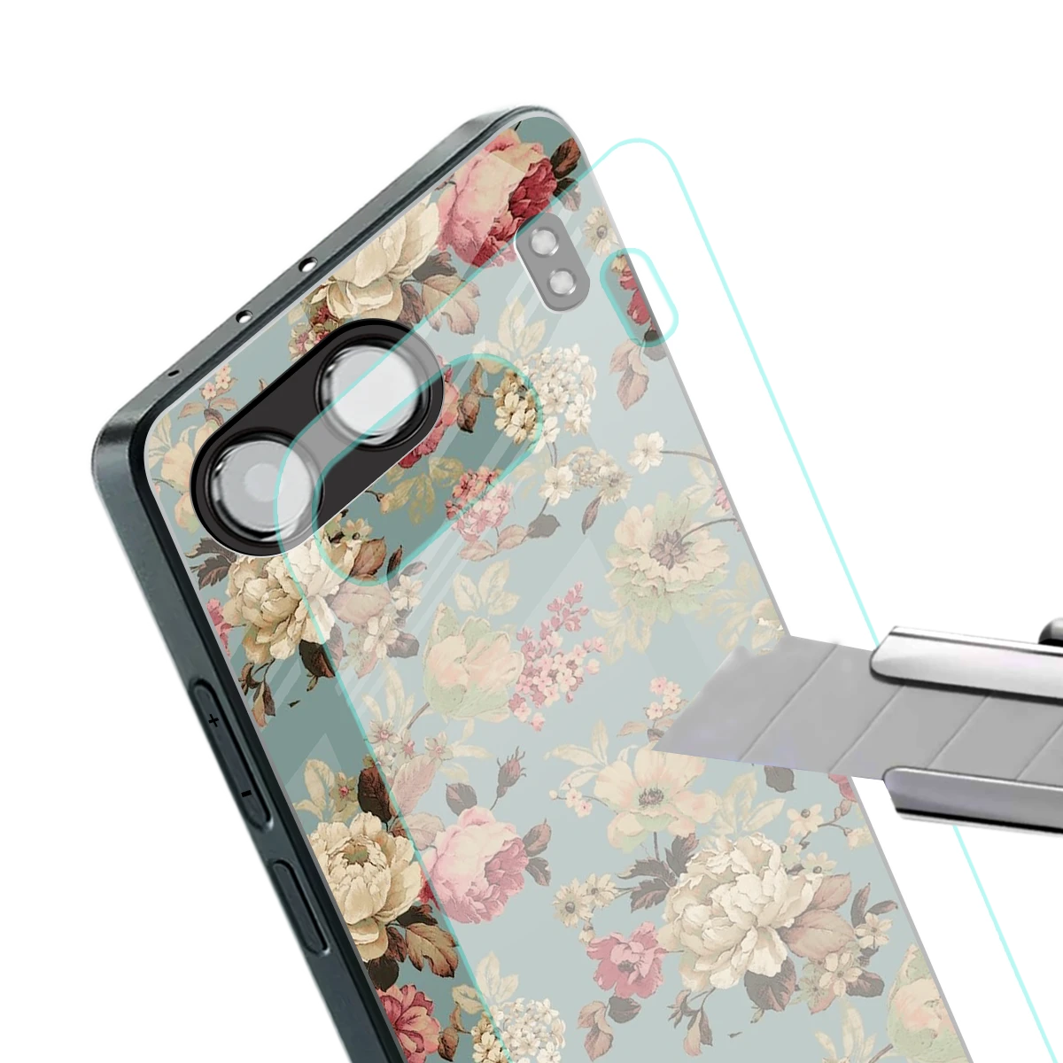 Bloom Bliss stylish phone case for oneplus nord 4 | glossy glass and slim fit