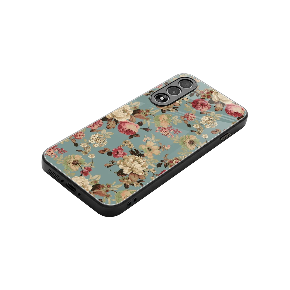 Bloom Bliss stylish phone case for oneplus nord 5 | glossy glass and slim fit